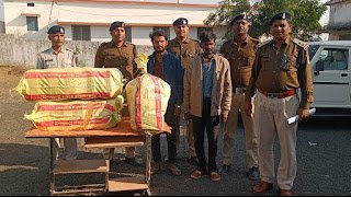 एमसीबी केल्हारी पुलिस की बड़ी कार्यवाही, हुंडई वरना कार सहित 56 पैकेट गांजा पकड़ने में मिली बड़ी कामयाबी