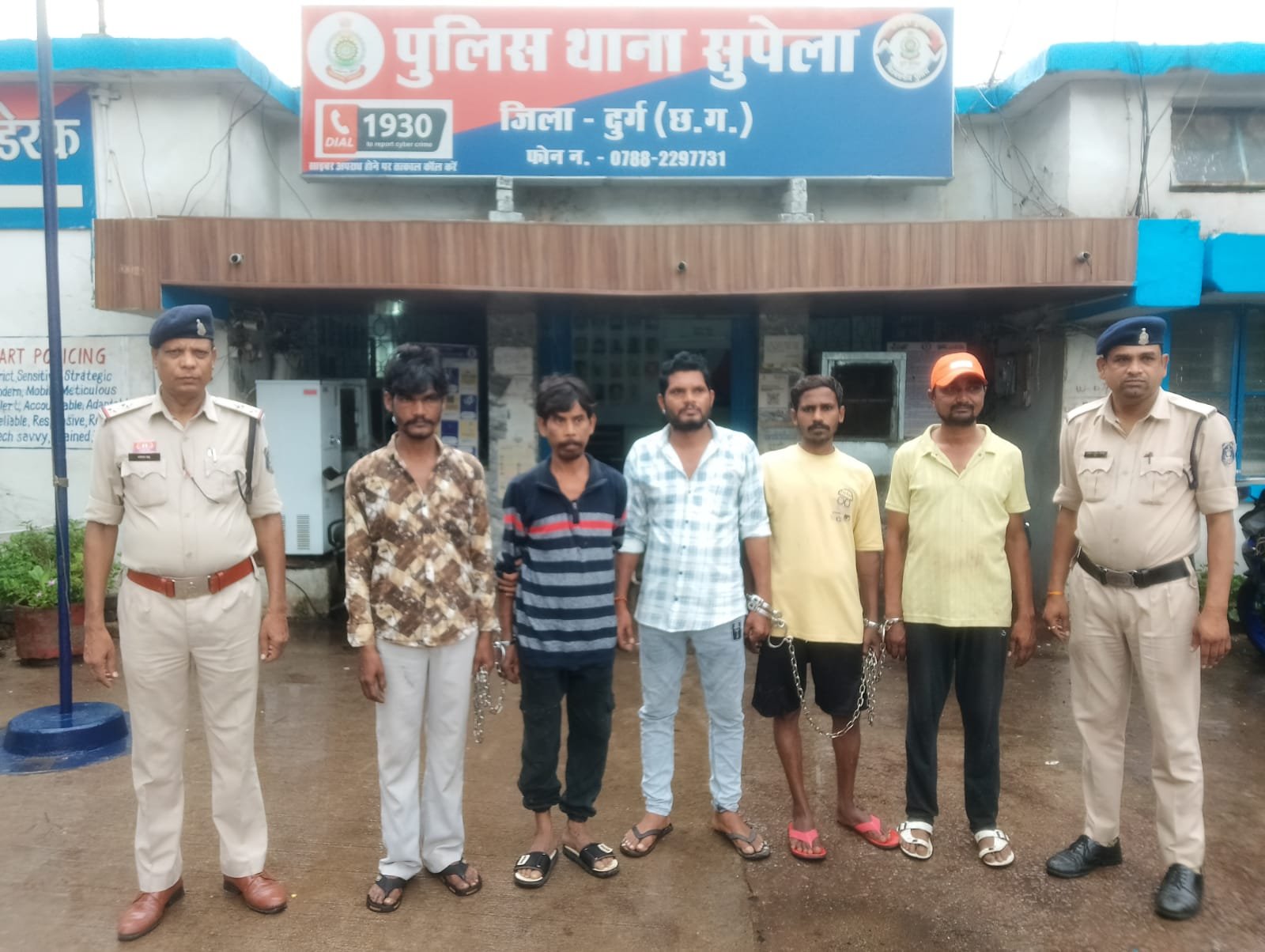 तीन दिनों में 274 वारंट तामील, दुर्ग पुलिस का विशेष अभियान जारी