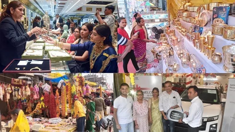 बस्तर में 100 करोड़ रुपए से अधिक का कारोबार, टू व्हीलर और सराफा बाजार रहा गुलजार बस्तर में 100 करोड़ रुपए से अधिक का कारोबार, टू व्हीलर और सराफा बाजार रहा गुलजार