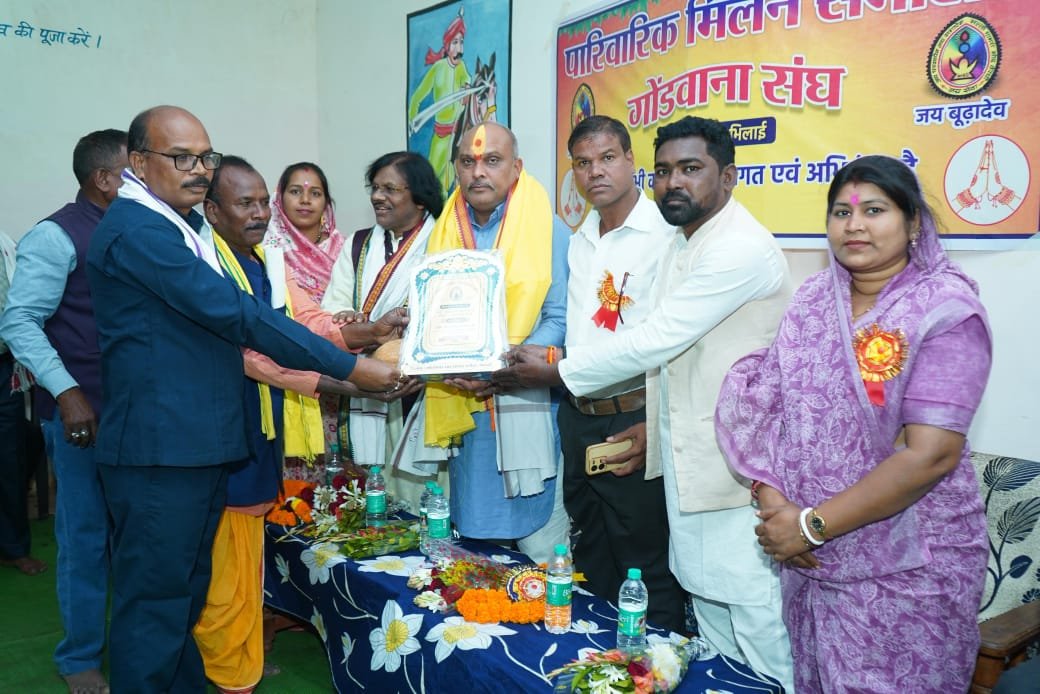 स्टेशन मरोदा में गोंडवाना समाज का भव्य पारिवारिक मिलन समारोह संपन्न