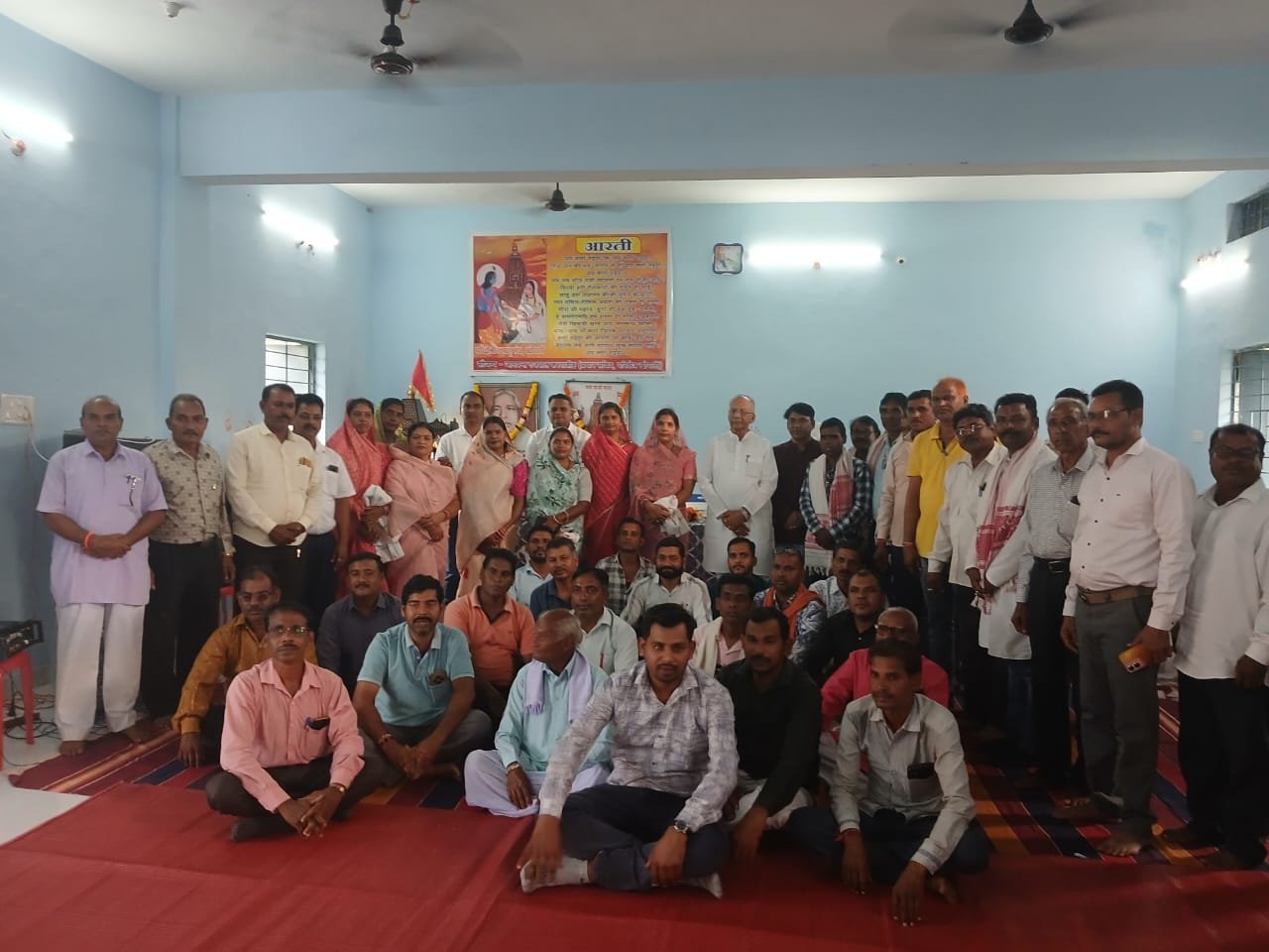 खोपली परिक्षेत्र साहू संघ का शपथ ग्रहण मचांदूर में सम्पन्न