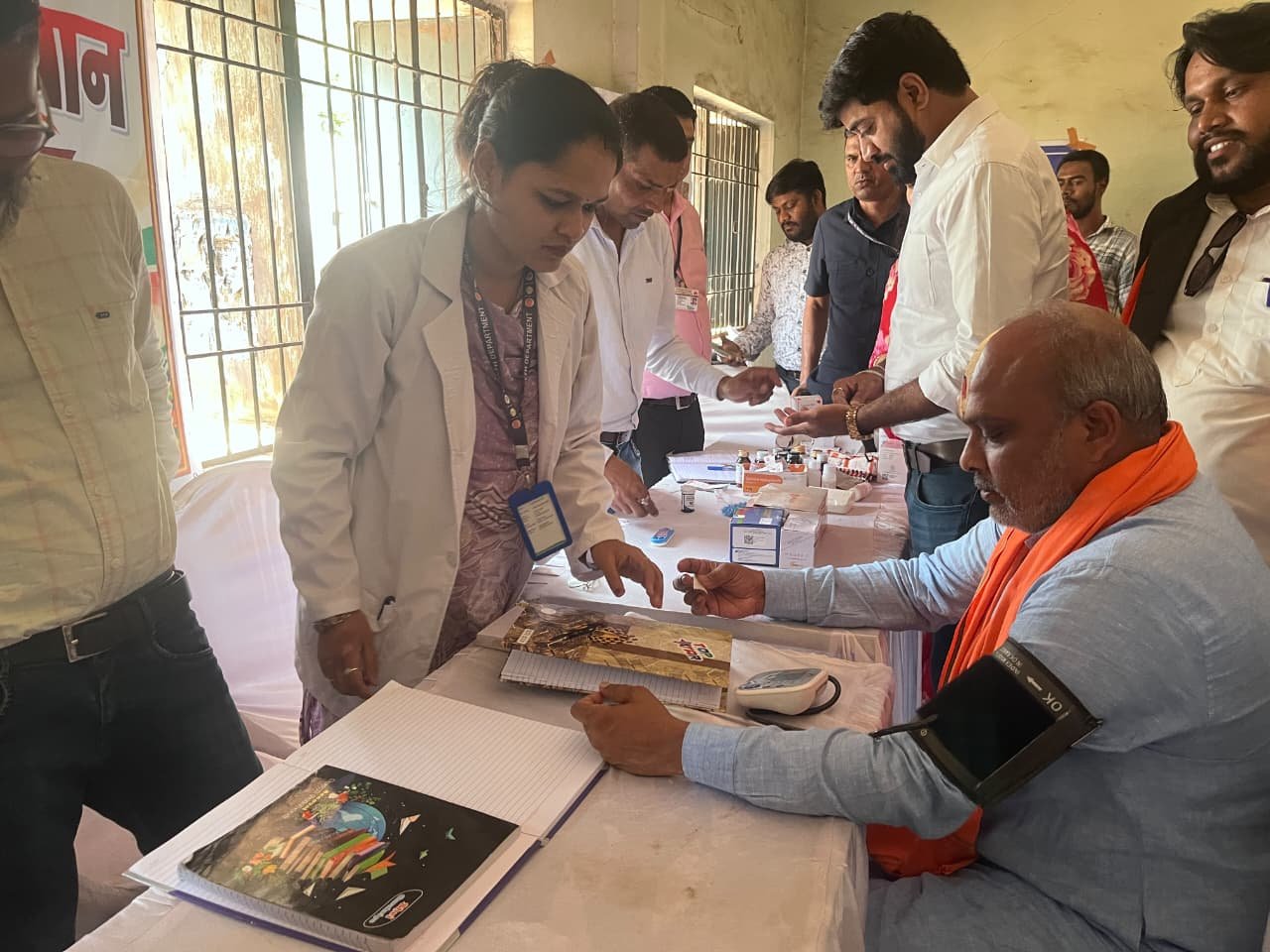 सेवा संकल्प शिविर में आए 45 आवेदन