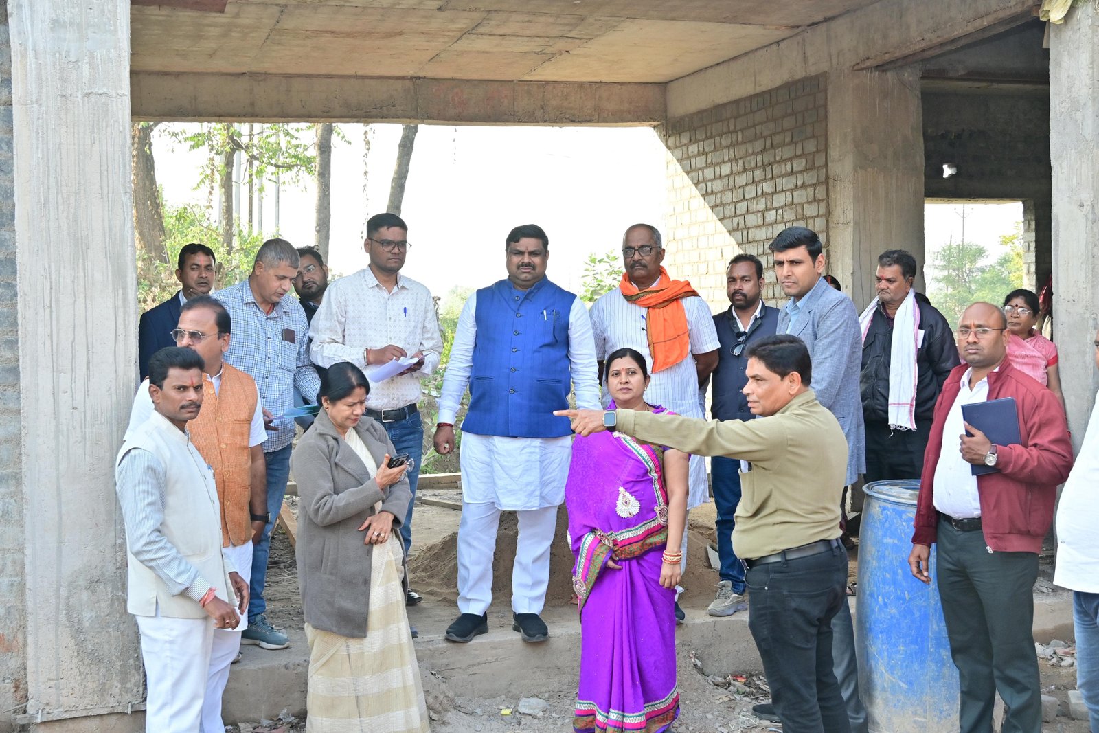 विकास कार्यों का मंत्री गजेन्द्र यादव ने किया निरिक्षण, गुणवत्ता के साथ कार्य में तेजी लाने के दिए निर्देश