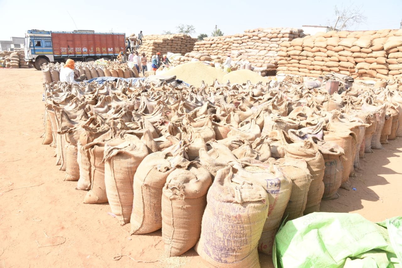 अब तक 2,57,796.52 मे. टन धान की हुई खरीदी
