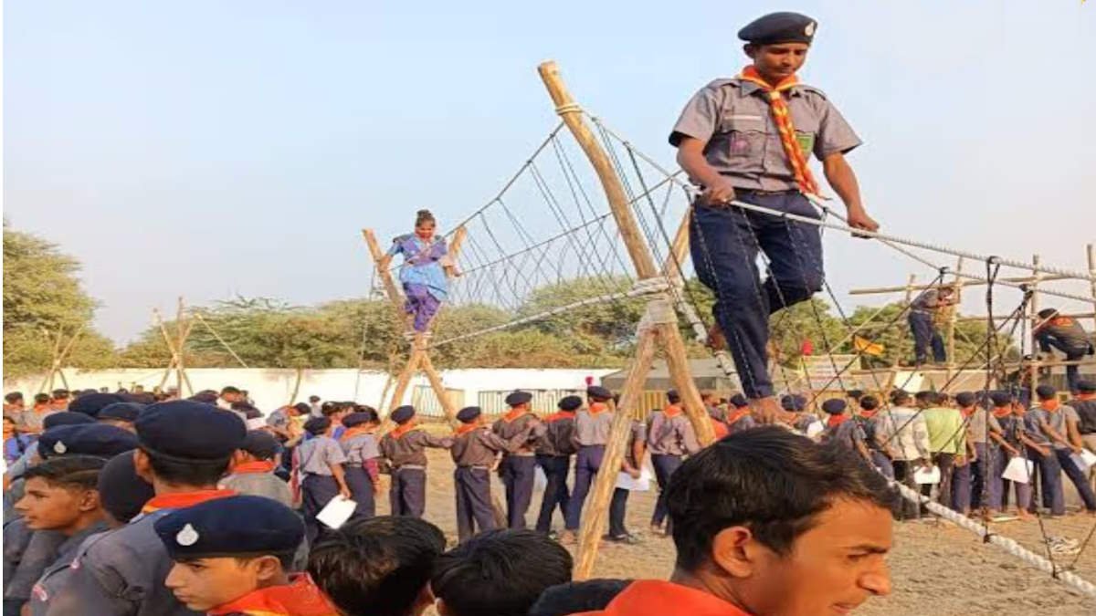 राष्ट्रीय रोवर-रेंजर जंबूरी: हरियाणा के रोवर-रेंजरों ने आत्मविश्वास, संतुलन और टीम वर्क का दिया परिचय