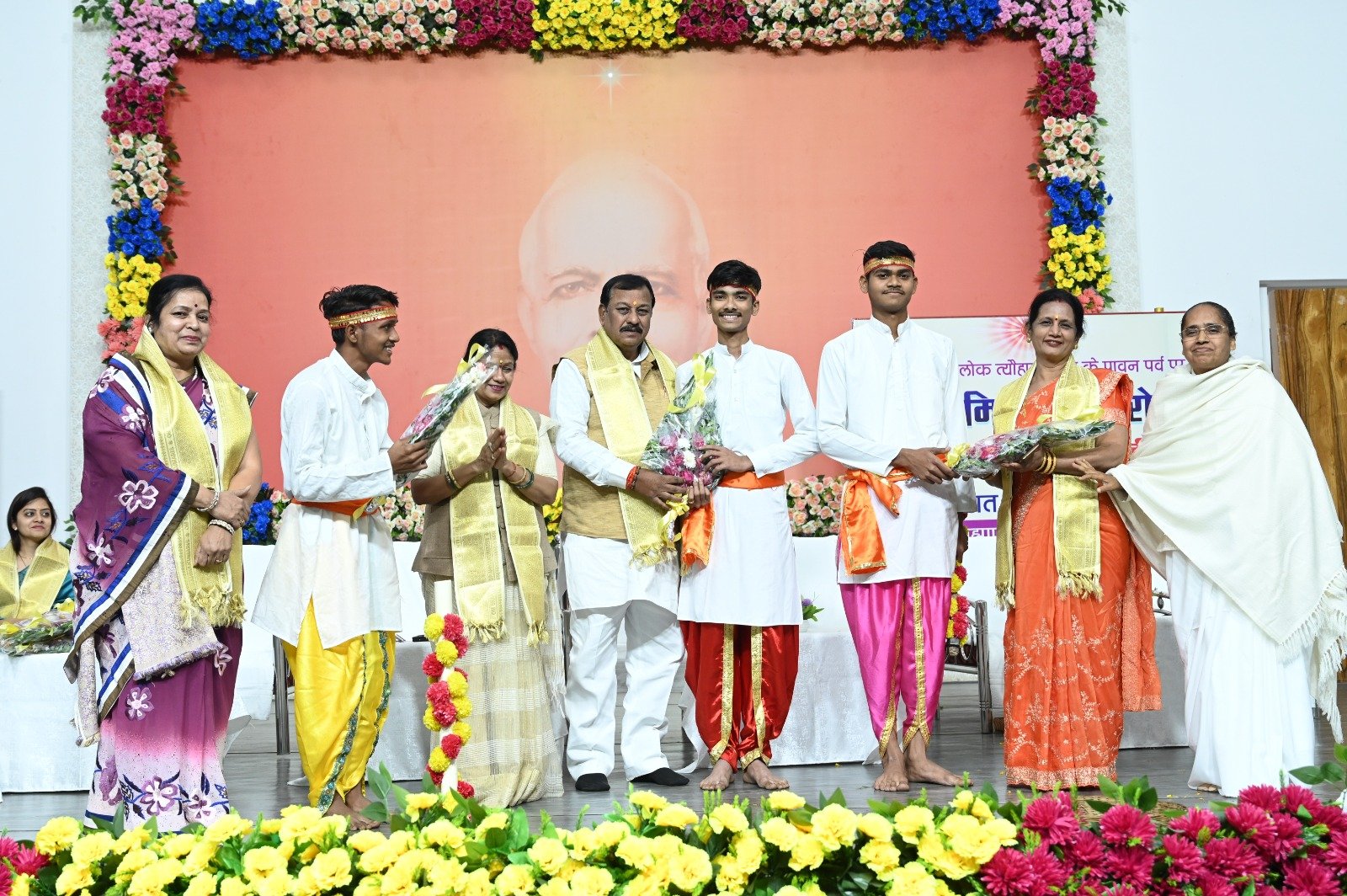 ब्रह्माकुमारीज आनंद सरोवर बघेरा में छत्तीसगढ़ के पारंपरिक पर्व 