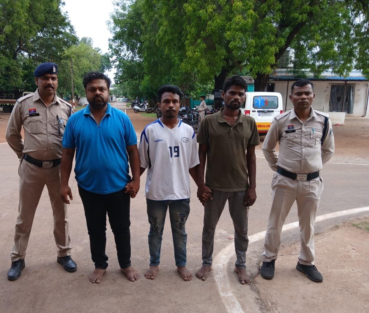 रायपुर नाका दुर्ग में धर्मांतरण करने वालों 09 आरोपियों को किया गया गिरफ्तार