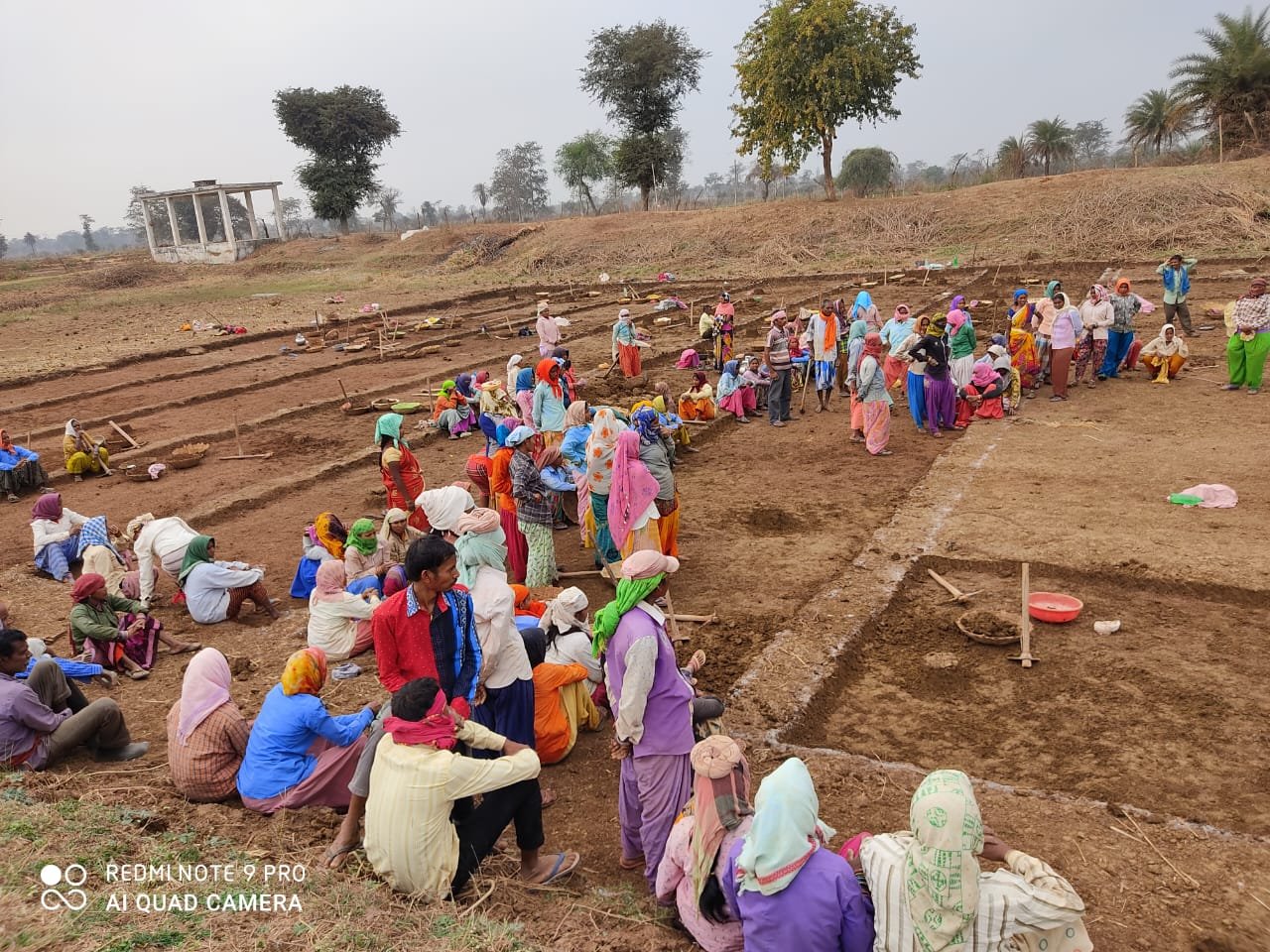 मनरेगा से जिले के 50 हजार ग्रामीण मजदूरों को मिल रहा रोजगार