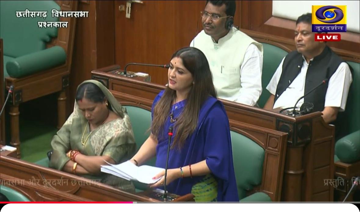 पंडरिया विधायक भावना बोहरा चुनी गई वर्ष की उत्कृष्ट विधायक