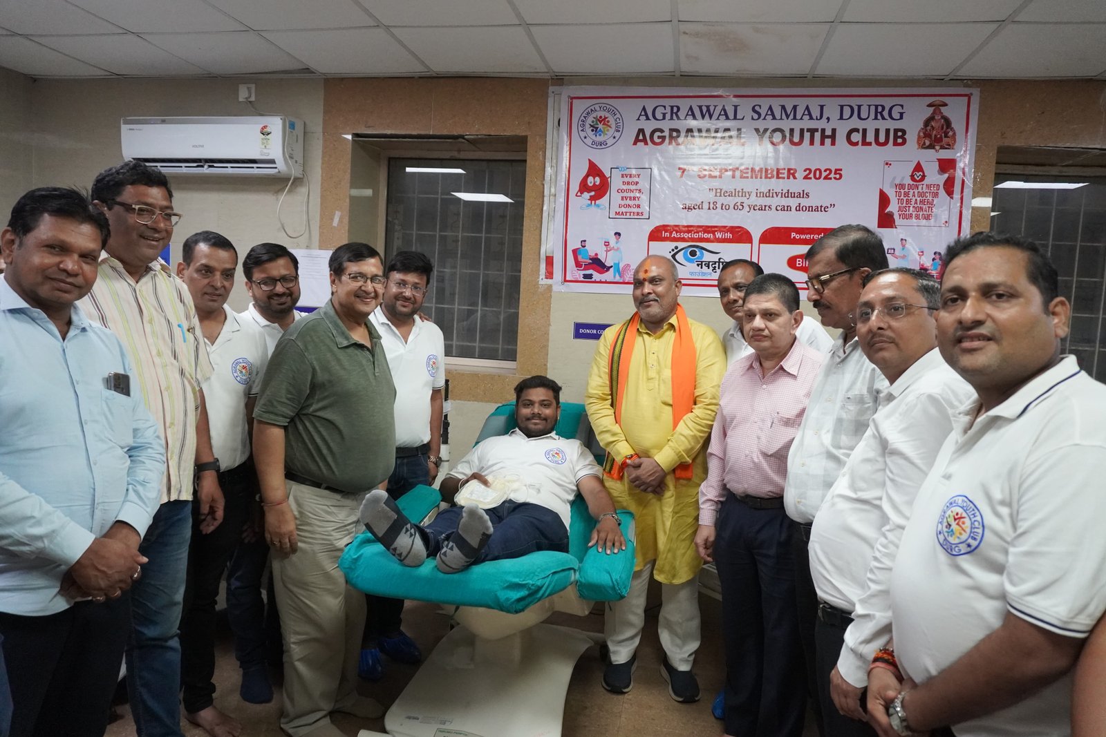 रक्त दान जीवन का सबसे बड़ा दान: विधायक ललित चंद्राकर