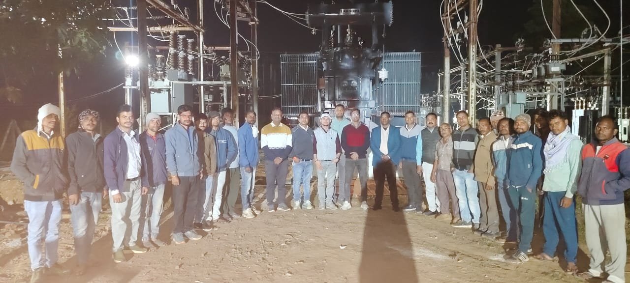 डोंगरमाली में जिले के पहले 10 एमवीए पावर ट्रांसफार्मर का हुआ उद्घाटन