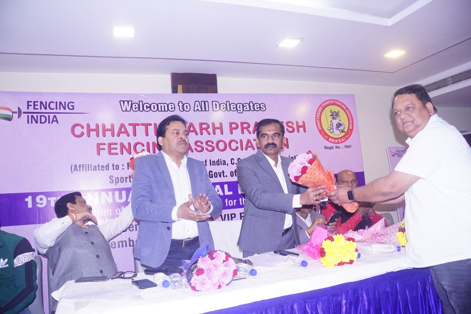 एस. प्रकाश को बनाया गया प्रदेश फेंसिंग एसोसिएशन का अध्यक्ष