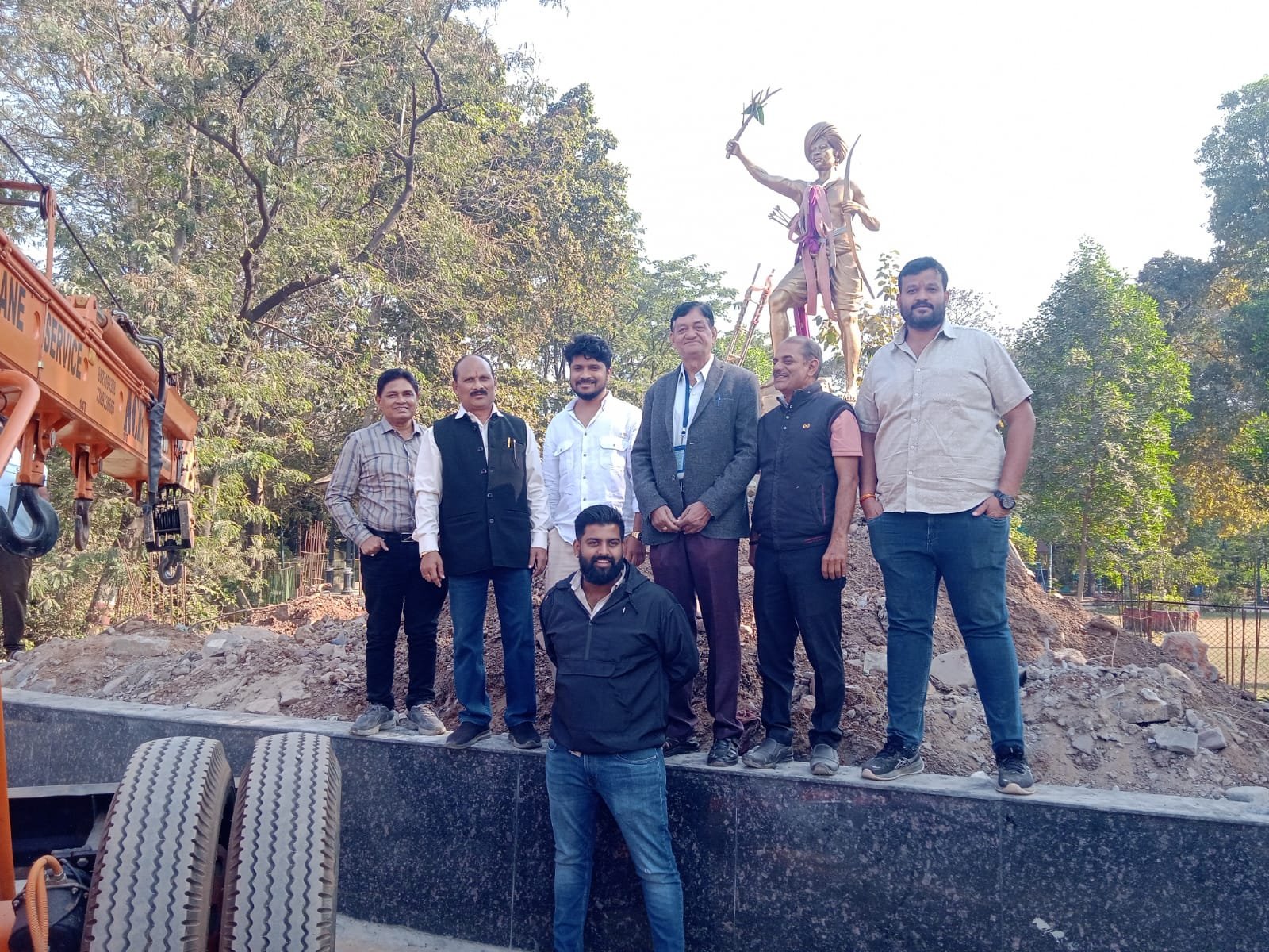 राजेंद्र पार्क चौराहे पर स्थापित होगी भगवान बिरसा मुंडा की प्रतिमा