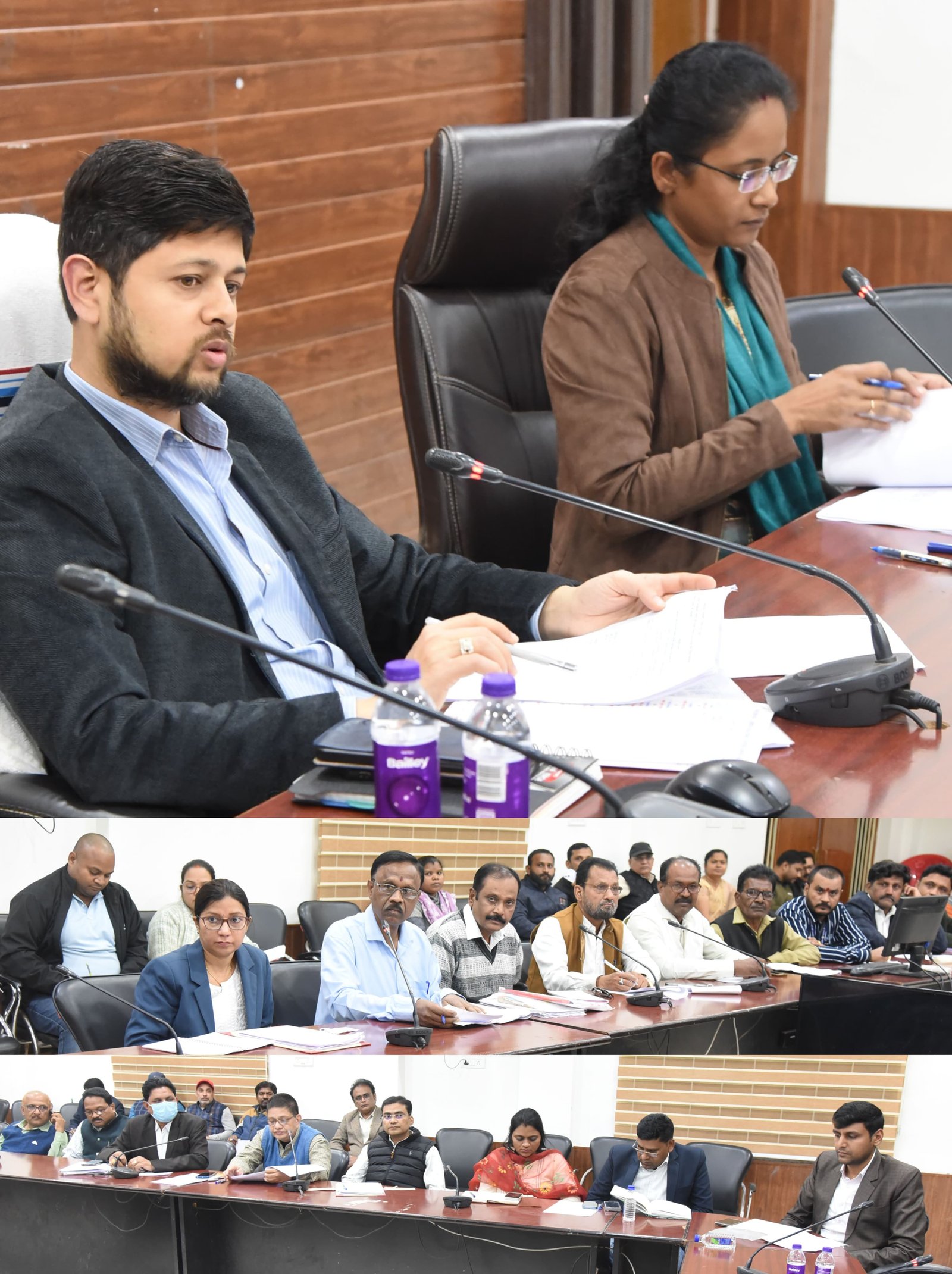 जिला स्तरीय संयुक्त परामर्शदात्री समिति की बैठक में कर्मचारी संगठनों से जुड़े विभिन्न मुद्दों पर सकारात्मक चर्चा हुई