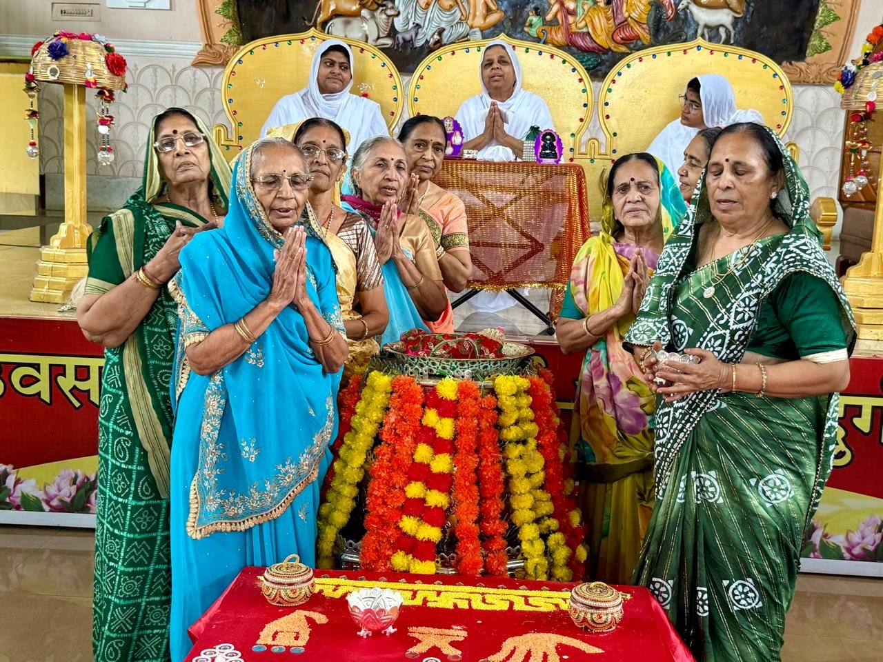 नगपुरा में चातुर्मास प्रवचन माला में साध्वी लब्धियशा श्रीजी का आत्मकल्याण और निराभिमान जीवन पर सारगर्भित संबोधन