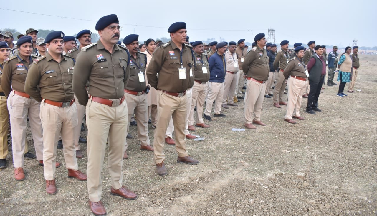 नगपुरा में शिव महापुराण कथा को लेकर सुरक्षा व्यवस्था चाक-चौबंद, 450 पुलिसकर्मियों की तैनाती