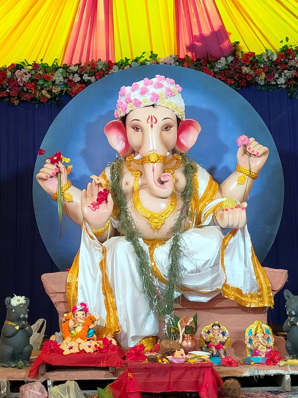 एलआईसी पद्मनाभपुर में गणेशोत्सव का भव्य आयोजन, समिति मना रही 20वाँ वर्ष
