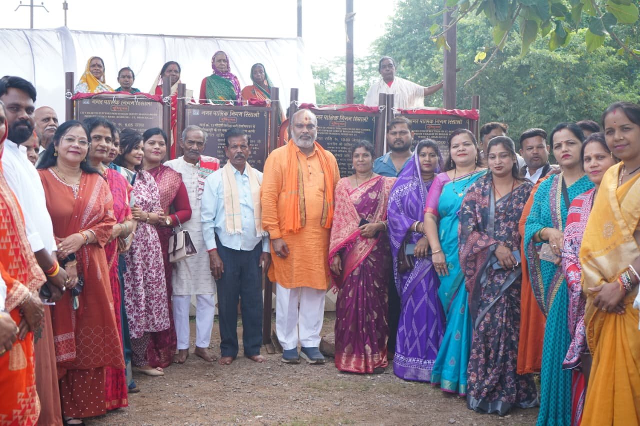 दुर्ग ग्रामीण में 53 लाख से अधिक के विकास कार्यों का भूमिपूजन, विधायक ललित चंद्राकर ने रखी विकास की आधारशिला