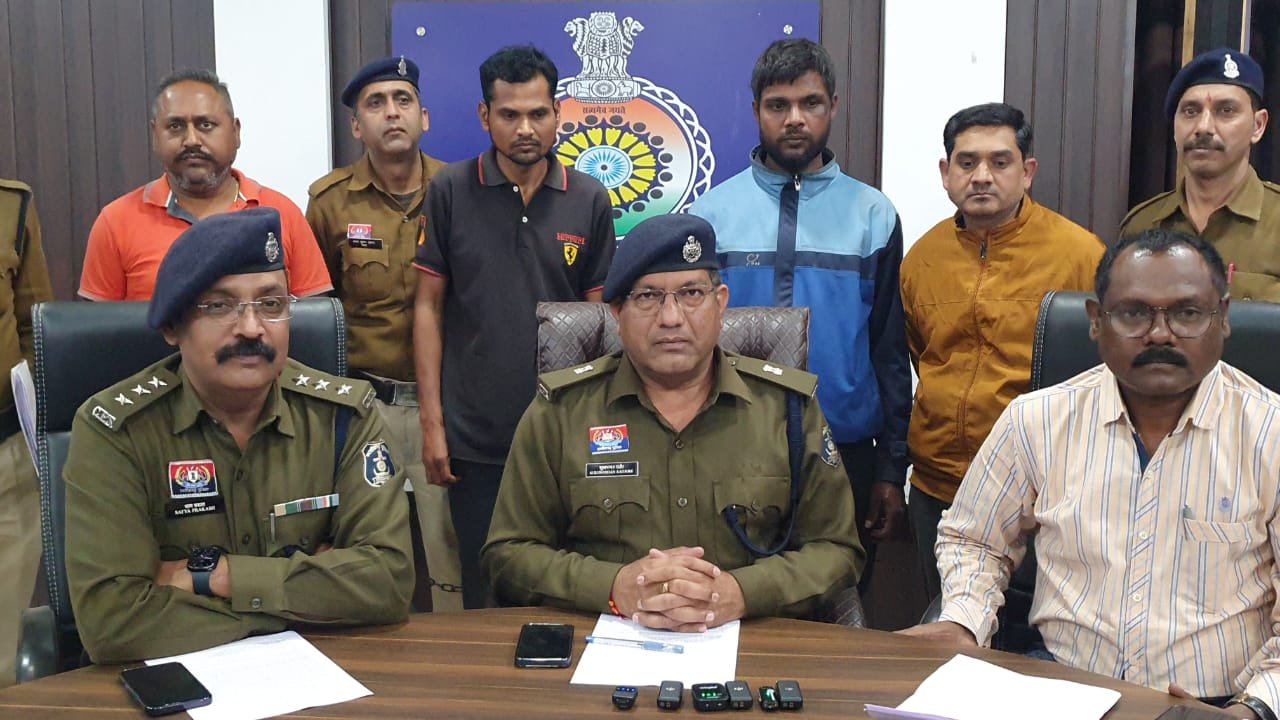 भिलाई में मंदिरों में चोरी करने वाले सीरियल चोर गिरोह का पर्दाफाश, तीन गिरफ्तार