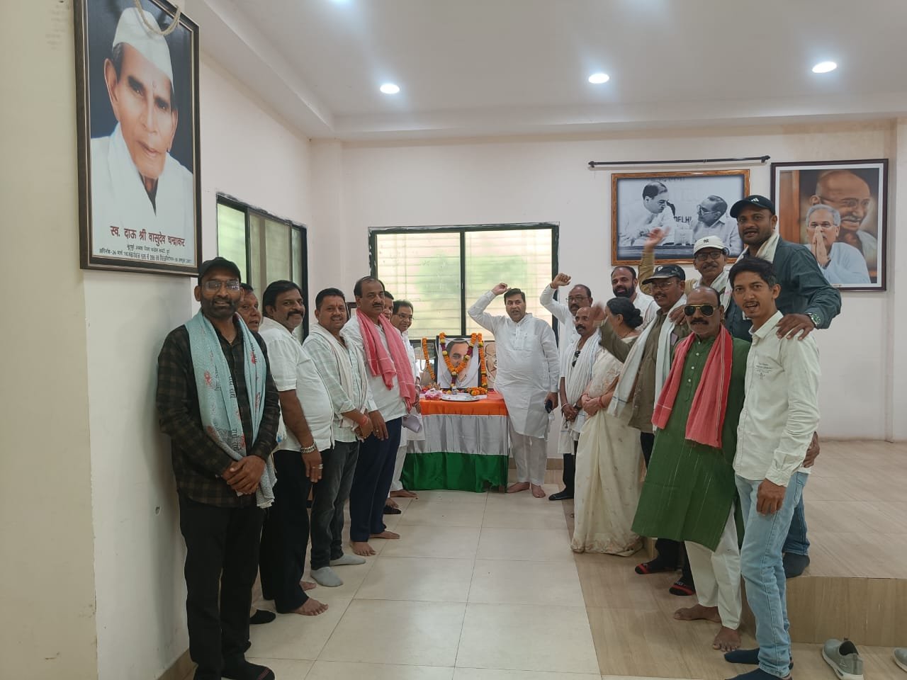 राजीव गांधी की पुण्यतिथि पर दुर्ग कांग्रेस ने मनाया आतंकवाद विरोधी दिवस