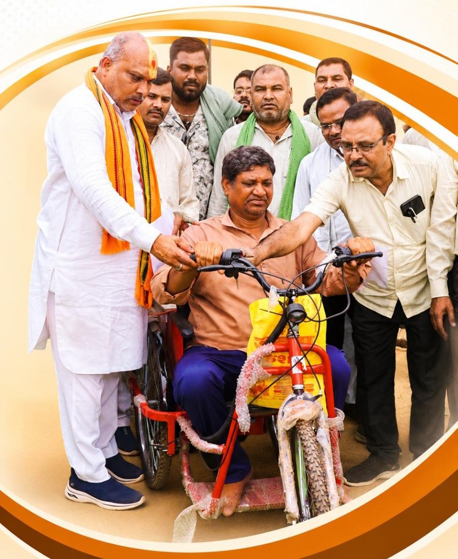 दिव्यांग संतोष के जीवन में आई आत्मनिर्भरता की नई सुबह