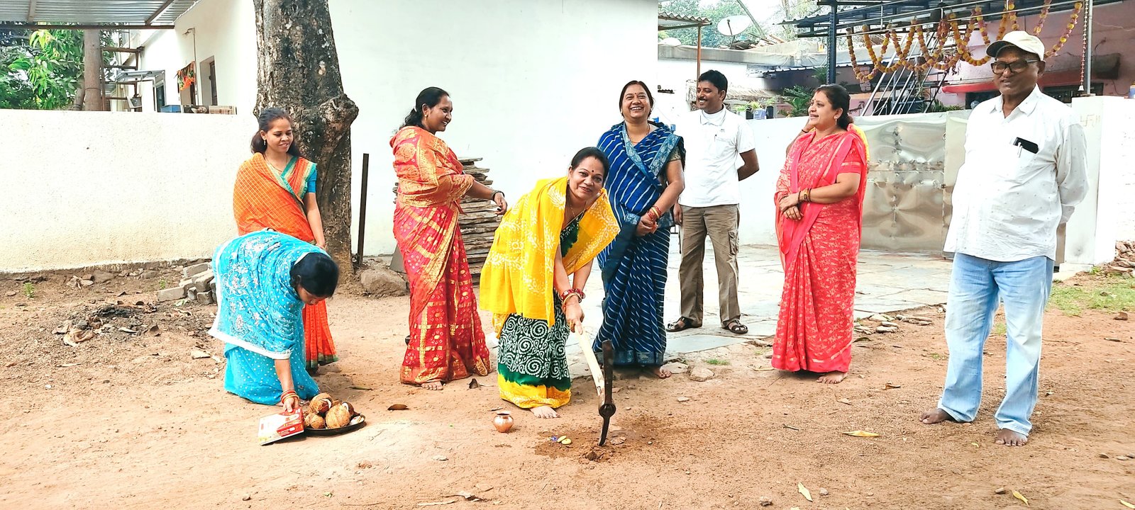 पार्षद निधि के कार्य का महापौर ने किया भूमिपूजन