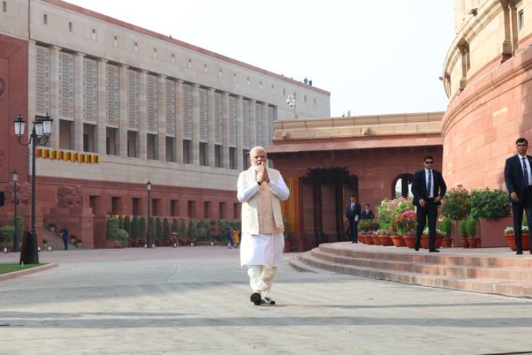 नया संसद के कण-कण में होते हैं एक भारत, श्रेष्ठ भारत के दर्शन : मोदी