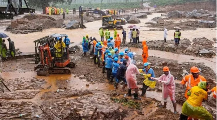 वायनाड भूस्खलन में मृतकों की संख्या बढ़कर 344 हुई, रेस्क्यू पांचवें दिन भी जारी