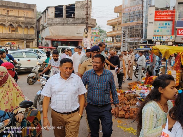 त्योहार के मद्देनजर जिला प्रशासन,निगम प्रशासन एवं पुलिस ने की तैयारी, पार्किंग स्थल तय